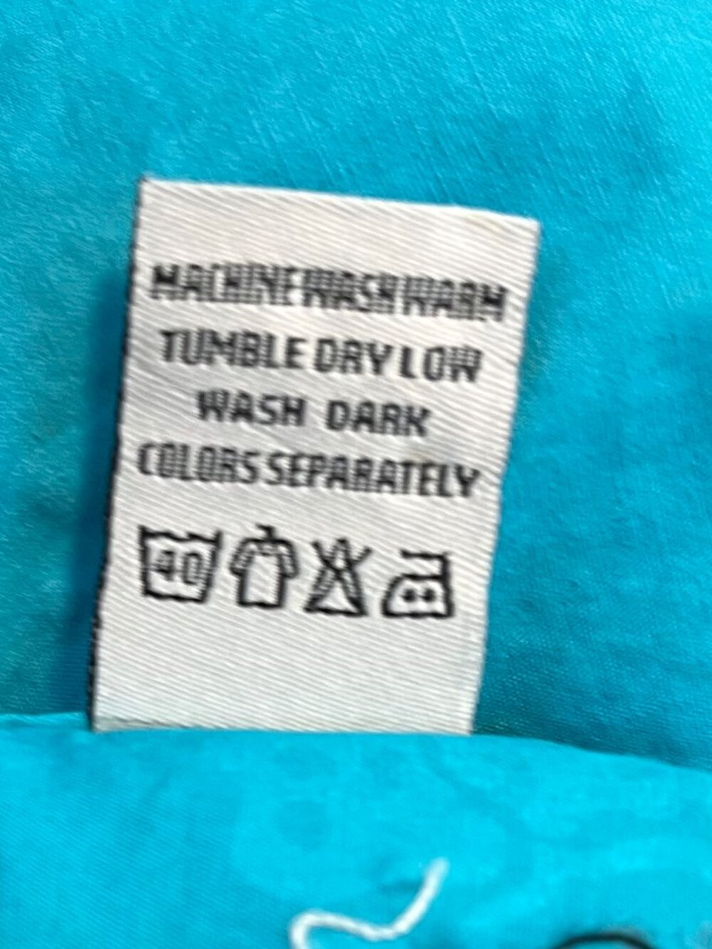 Cowgirl Hardware Turquoise / Teal Long Sleeve Pearl Snap Western Shirt size XL - Picture 14 of 14